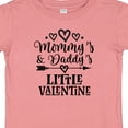 thumbnail image 4 of Inktastic Mommy Daddy Little Valentine Boys or Girls Baby T-Shirt, 4 of 5
