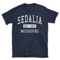 thumbnail image 1 of Sedalia Missouri Classic Established Men's Cotton T-Shirt, 1 of 1