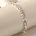 thumbnail image 5 of K-KED Womens Fashion Delicate Jewelry Anklet Silver Color Multi Layer Ankle Bracelet, 5 of 5