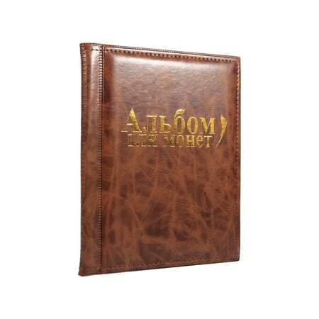 - 1 PC 10 Pages 250 Pokets Units Coin Album Collection Book Holders Russian Language 3 Colors , album books of coins, coin collection book