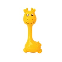 Twfbrm Baby Soft Rattles Shaker, Infant Developmental Hand Grip Baby Toys, Baby Sensory Learning Toys for 3 6 9 12 Months and Newborn Gift Girl Children's Toys Christmas Gifts(YE giraffe) on Clearance