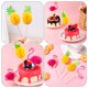 thumbnail image 3 of KAKOWELY 30 tarjetas insertadas para tartas de fiesta hawaiana, palillos decorativos para tartas, adornos para tartas, 3 of 4