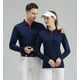 thumbnail image 3 of Playera Tipo Polo Manga Larga Con Licra Slim Fit Moda, 3 of 8