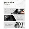 thumbnail image 4 of COMFEE’ 16 in 1 Electric Pressure Cooker Instant Multi Cooker Olla de Presion Non-Stick Pot Yogurt Maker Rice Cooker Slow Cooker Sauté Steamer 8 Quarts Stainless Steel, 4 of 9