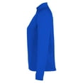 thumbnail image 6 of CORE365 CE418W Women's Origin Performance Pique Quarter-Zip Pullover-True Royal/ Carbon-3XL, 6 of 6