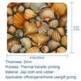 thumbnail image 5 of Shell Square 8.3x9.8 Inch Non-Slip Rubber Bottom Printed Desk Mat Gaming Mousepad Mouse Mat for Office and Gaming, 5 of 6