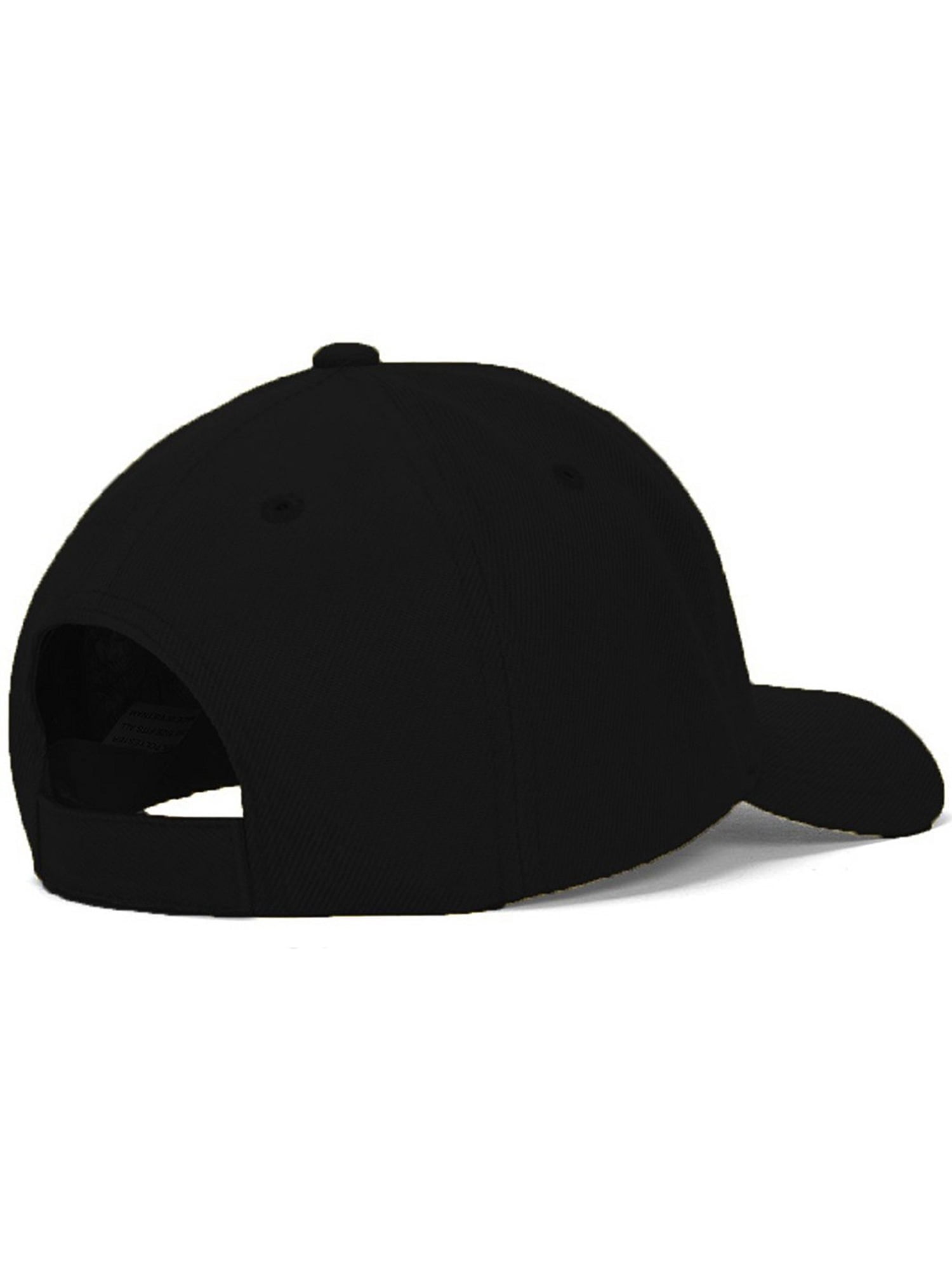 D&I Basic Baseball Cap Adjustable Closure Curved Visor Hat-3P Black Charcoal Camo