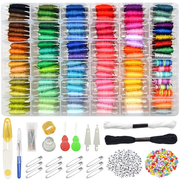 Kit de fabricación de cadenas para pulseras Friendship BNK con 962 piezas y caja