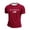 Red, variant on MLQIDK ALPHA Men's Printed Round Neck Short Sleeve Casual Sport Tshirt Lightweight Breathable Fitness Gym Tee for Men Navy 3XL