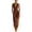 #460-Brown, variant on Women's Halter Neck Suit Sleeveless V Neck Top with High Waist Wide Leg Pants Professional Casual Style