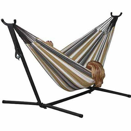 Vivere Double Hammock With Stand Combo, Desert Moon - Walmart.com Vivere Double Hammock with Stand Combo, Desert Moon - Vivere Double Hammock With Stand Combo, Desert Moon - Walmart.com