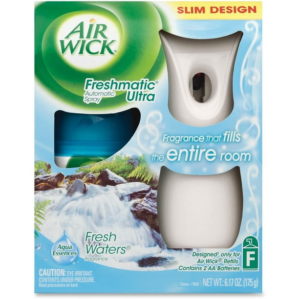 Air Wick Freshmatic Automatic Spray Air Freshener Starter Kit, Fresh