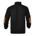thumbnail image 3 of NOLDARES Mens Casual Button Down Pullover Sweaters Slim Fit Turtleneck Basic Knitted Long Sleeve Mens Lightweight Sweater(Dark Gray,S), 3 of 5
