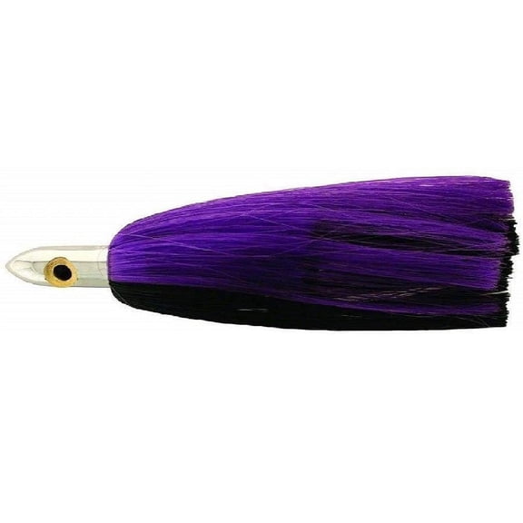 JR Ilander 6.75in Chrome Head,Black-Plum Lures