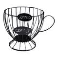 thumbnail image 4 of jifeng Support de Capsules de Café Organisateur de Tasses Panier de Rangement Bol Grande Capacité Noir, 4 of 8