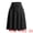 Black, variant on DARING DIVA Women's Plus Size High Waist A-Line Skirt with Pockets 1X Black