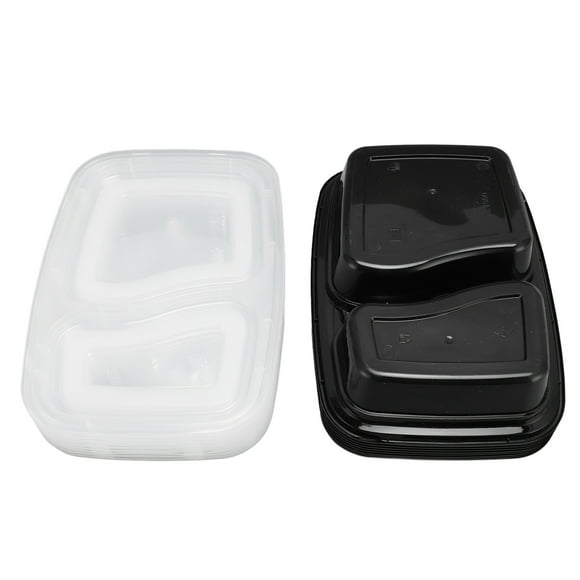 10pcs Take Out Containers Plastic Lunch Box Set Reusable Disposable Food Storage Containers For School Office Travel