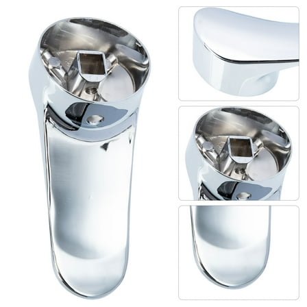 ifundom Universal Faucet Handle Replacement, Metal, Easy to Install, 2 Sets for Bathroom and Kitchen Faucets