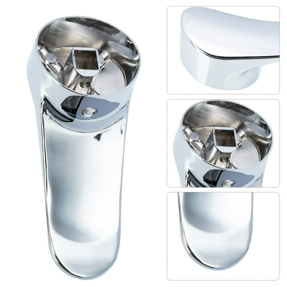 ifundom Universal Faucet Handle Replacement, Metal, Easy to Install, 2 Sets for Bathroom and Kitchen Faucets