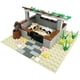 thumbnail image 5 of MOC Rábano Lechón Gallina Perrera Perrera Establo Granero Maíz Pequeño Bloques de Construcción Escena Neutral Ensamblaje, 5 of 5