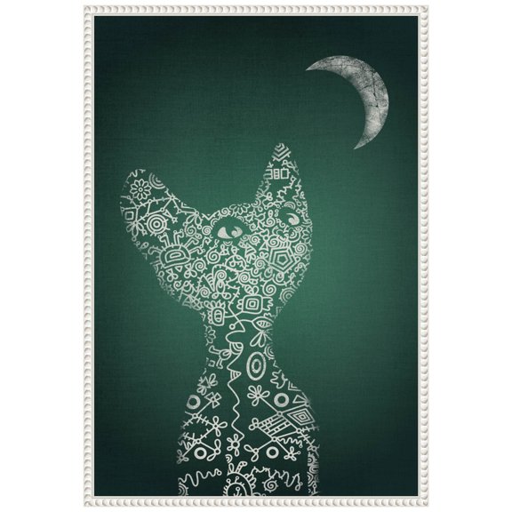 Amanti Art My Precious Emerald Framed Canvas Wall Art Print