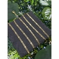 thumbnail image 5 of Curb Valentino Bracelet for Everyday Wear Use Gold Filled 5.75" INCH 2.8mm Gifts, 5 of 7