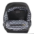 thumbnail image 3 of Sac à dos à couches multi-poches matelassé Chevron de Fisher-Price Morgan, noir, 3 of 6