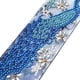 thumbnail image 5 of DIY Forma Especial Cgtredaw Diamante Pintura Cuero Borla Pavo Real Marcapáginas, 5 of 9