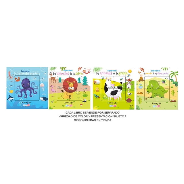 Libro Didáctico Prichos 6 Páginas Varios Modelos 1 Pieza