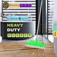 thumbnail image 5 of Hari Ram Gulab Rai Household Wiper Cleaning | Squeegee + Phool Jhadu | Plastic Handle Floor Wiper With No Dust Raver Grass Broom | Perfect For Kitchen, Balcony, Garage, Bathroom & Office | Combo, 5 of 5