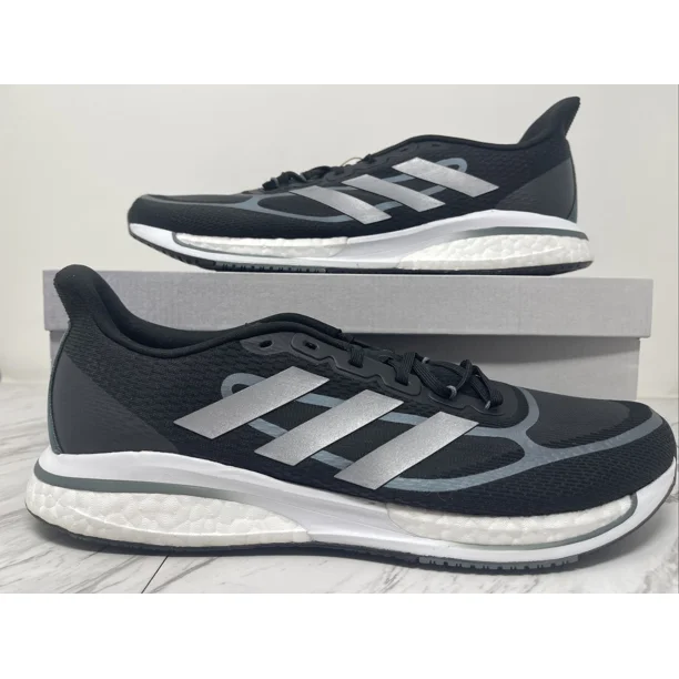 Adi - das Men Supernova Shoes Sneakers Black Training Run Casual Shoe FX6658 SZ 12
