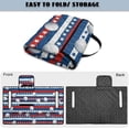 thumbnail image 4 of SEANATIVE Universal Golf Cart Seat Covers Towel Blanket, Portable UV Resistant Club Car Accessories, Compatible with 2-Person Carts, Stars and Stripes Golf Ball Print Patriotic Decoration, 4 of 7