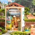 thumbnail image 4 of Casas de de as 3D Ciudad de Calle Miniatura Casas de Muñeca con Luces de Muebles Pntas Adornos de Juguete Educativo fruta de Sunnimix Casa de muñecas en miniatura, 4 of 8