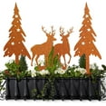 thumbnail image 1 of Christmas Pendant Christmas Decoration Wrought Iron Flower Pot Plug-in Garden Plug, 1 of 7