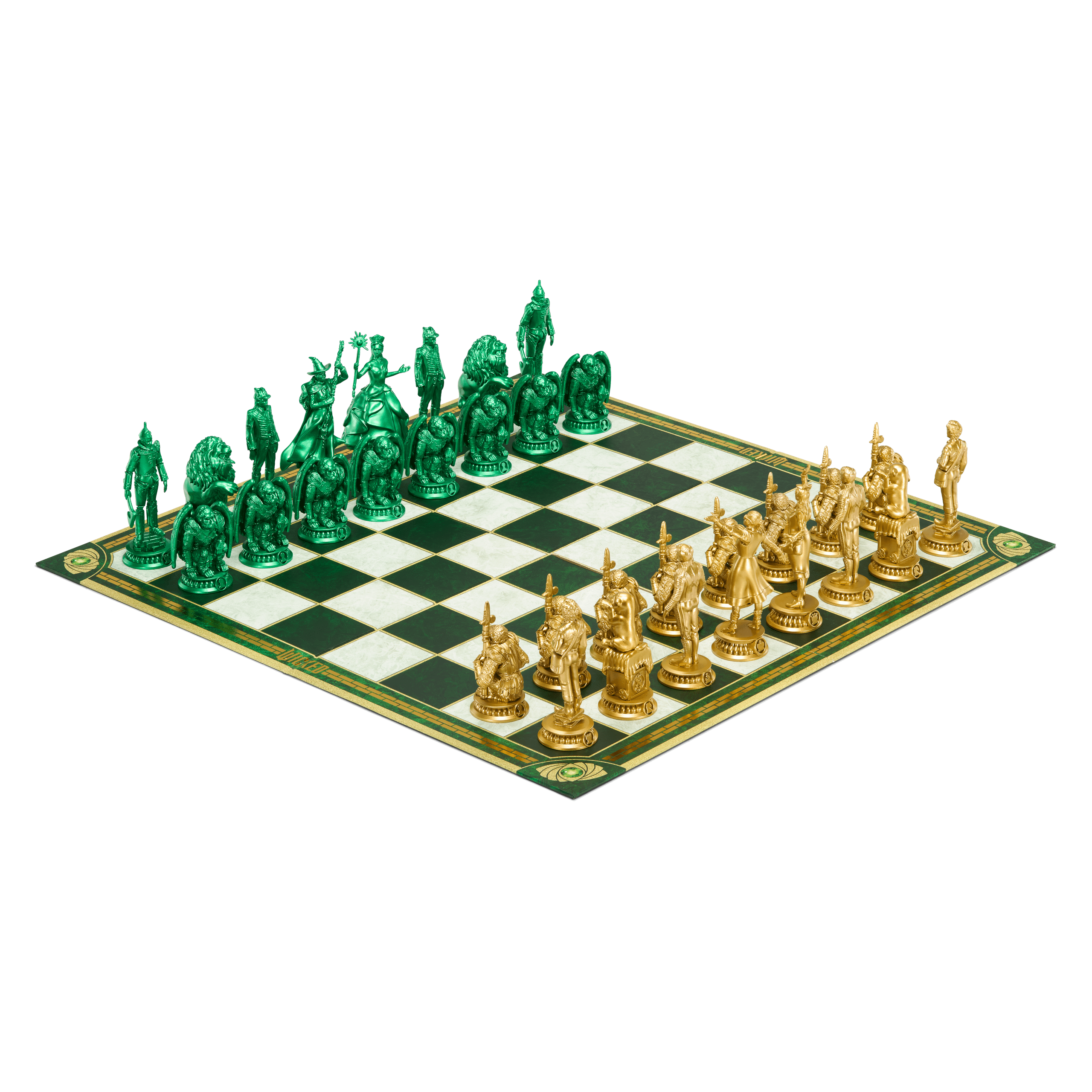 The Noble Collection Wicked Chess Set - Shiz vs. Emerald City