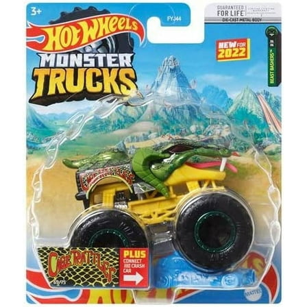 Hot Wheels Leading Legends Car and Truck Play Vehicles, Blue 2 Count