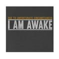 thumbnail image 3 of 9 Crowns Tees Unfortunately Awake Funny Graphic Tee Shirt (Awake 2 Juniors Charcoal, Large), 3 of 3