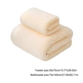 thumbnail image 3 of Zatoumnr Coral Velvet Absorbent Bath Towels For Adults Face Towel Bath Towel Set Soft Comfortable Bathroom Towel Set Highly Absorbent Soft Bathroom Towels Set Perfect for Daily Use, 3 of 7