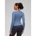 thumbnail image 3 of CRZ YOGA Softembrace Crewneck Long Sleeve Workout Top, Ultra Soft, Shirts for Women, 3 of 7