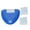 Blue, variant on Rupoun Professional Triangle Tailor's Chalk Sewing Fabric Marking Tools With 2 Replacement Powders For Embroidery Craft Accessories, White (5.9 Inches / 15 cm)