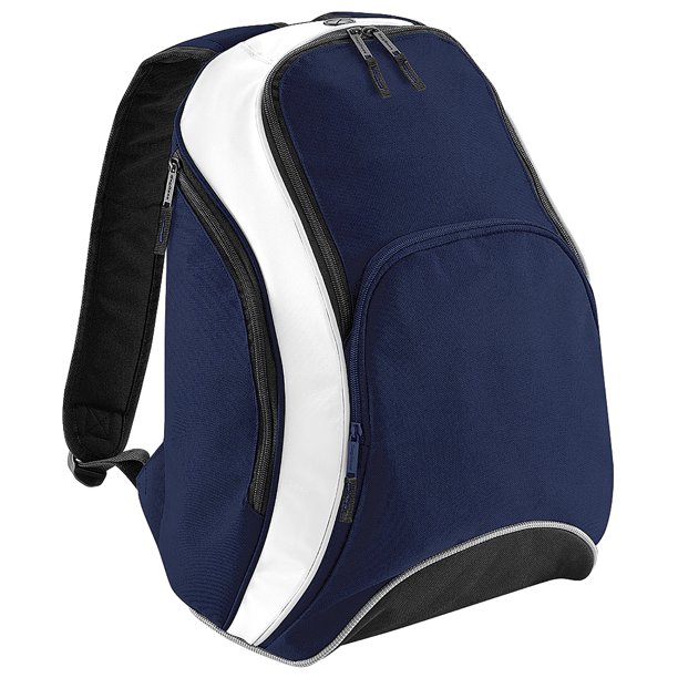 Bagbase - Mochila modelo Teamwear (21 litros) (Azul marino/blanco)