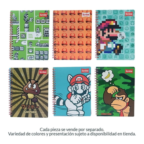 Cuaderno Scribe Profesional 100 Hojas varios modelos 1 Pieza