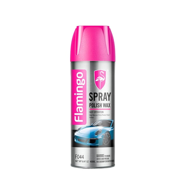 Cera Pulidora En Spray Brillante Flamingo Wax F044 500ml Modelo F44