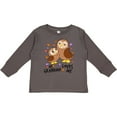 thumbnail image 3 of Inktastic My Grandma Loves Me- cute owl family Boys or Girls Long Sleeve Toddler T-Shirt, 3 of 5