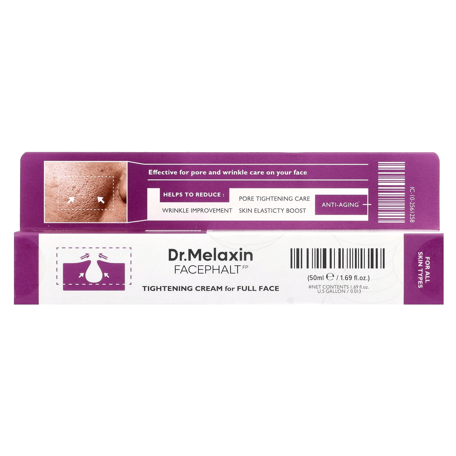 Dr.Melaxin Facephalt, Tightening Cream for Full Face, For All Skin Types, 1.69 fl oz (50 ml)