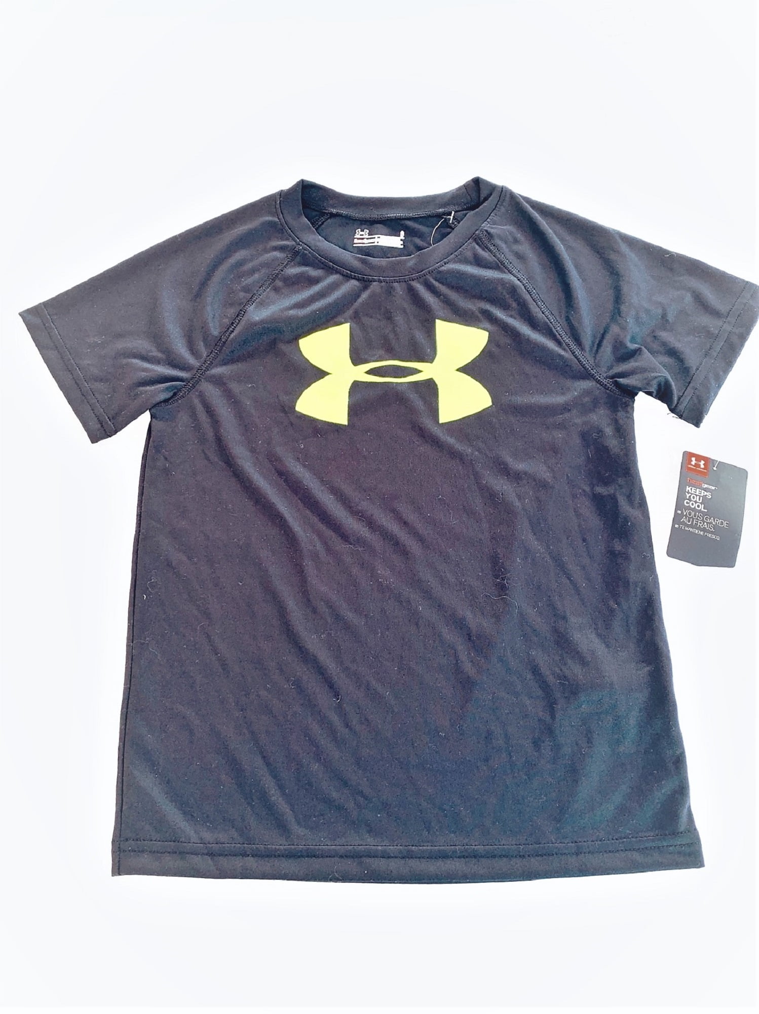 Details about   NWT GIRLS KID UNDER ARMOUR  SWINGING SHORT SLEEVE CREW T SHIRT YMD 