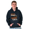 thumbnail image 4 of Fishing On Trail Chasing Tail Fisher Men Big & Tall Graphic Hoodie Brisco Brands 3X, 4 of 6