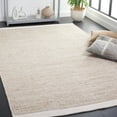 thumbnail image 2 of SAFAVIEH Natura Mellony Solid Area Rug, Taupe/Ivory, 6' x 6' Square, 2 of 8