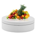 thumbnail image 6 of Rotating Display Stand,360 Degree Rotating Display Stand,USB Powered Electric Rotating Turntable,4 Display Angles Jewelry Turntable , White Mirror, 6 of 8