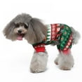 thumbnail image 5 of Christmas Dog Costume Soft Outfits Snowflake Xmas tree, Pet PJS Jumpsuits Sweaters for Small Medium Dogs/Puppy/Cats, 5 of 9